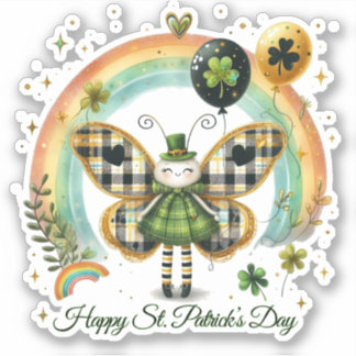 Adesivo Lucky Happy St. Patrick’s Day Sticker