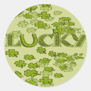 Adesivo Lucky Horsfere - Vestes Verdes Irlandeses