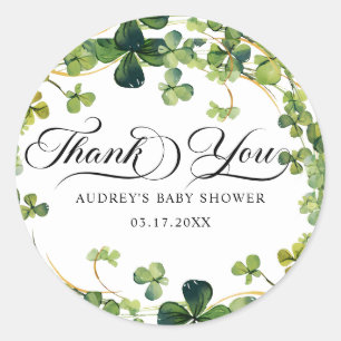 Adesivo Lucky in Love Chá de panela Green Shamrock