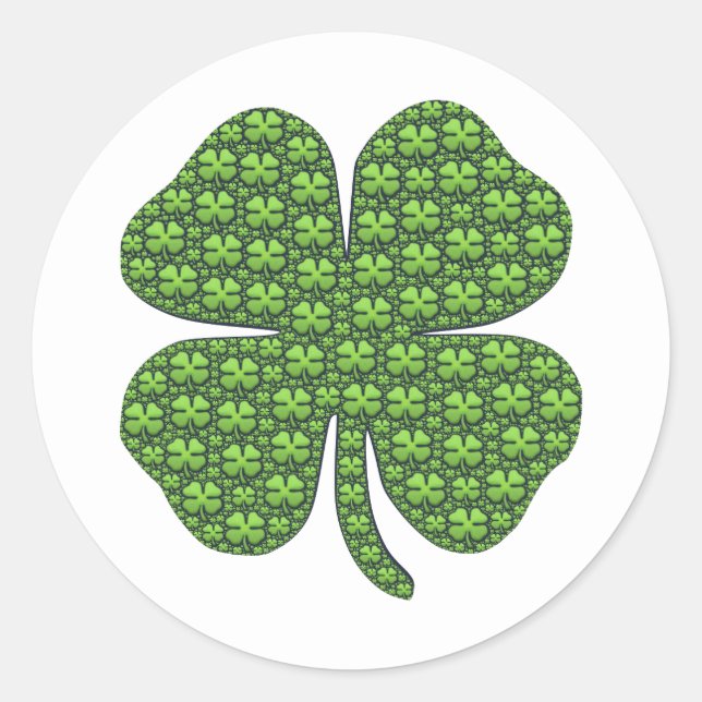 Adesivo Lucky Irish Clover (Frente)