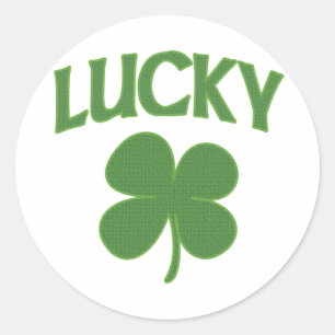 Adesivo Lucky Irish Shamrock