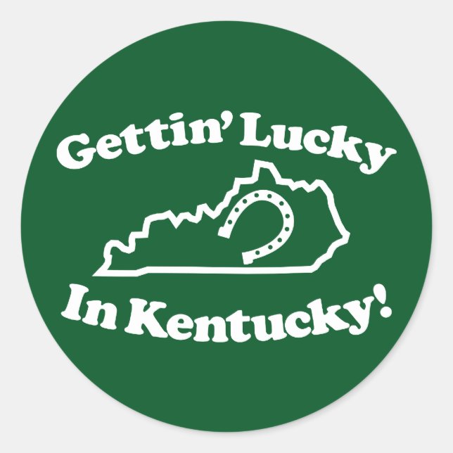 Adesivo Lucky Kentucky (Frente)