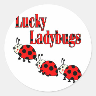 Adesivo Lucky Little Ladybugs
