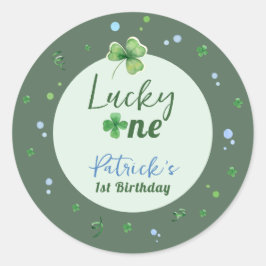 Adesivo Lucky One St Patrick Boy Birthday