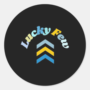 Adesivo Lucky Poucos T21 Abaixo Síndrome Consciência Amare