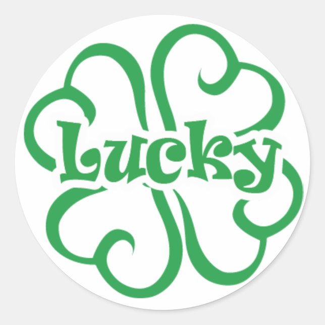 Adesivo Lucky Sticker (Frente)