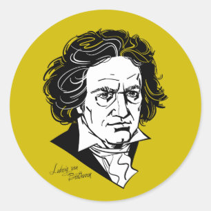Adesivo Ludwig van Beethoven