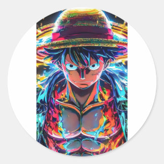 Adesivo luffy anime