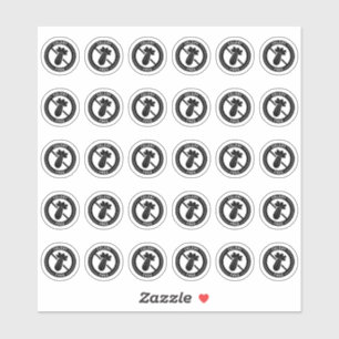 Adesivo Lugar de cartão de casamento sem aipo mini escolha