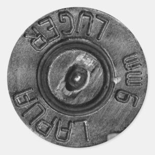 Adesivo Luger de 9mm