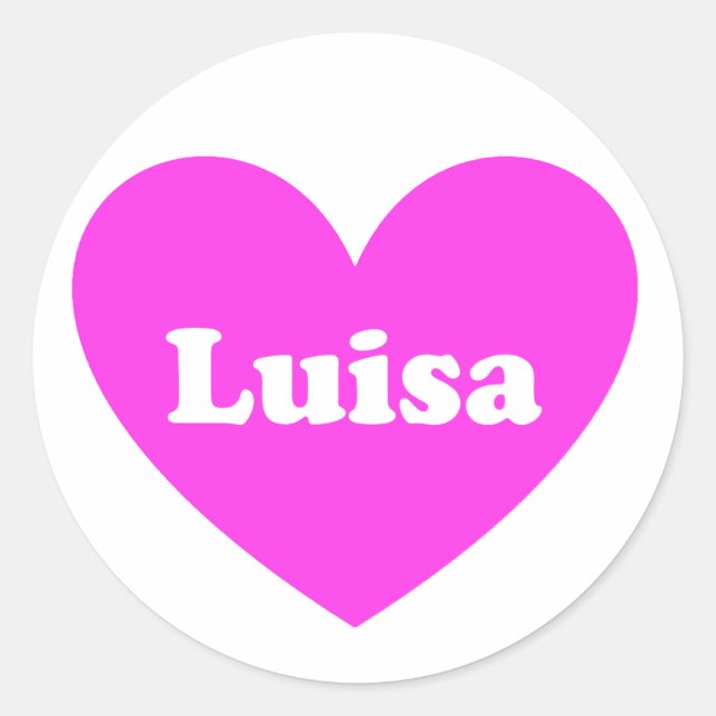 Adesivo Luisa (Frente)