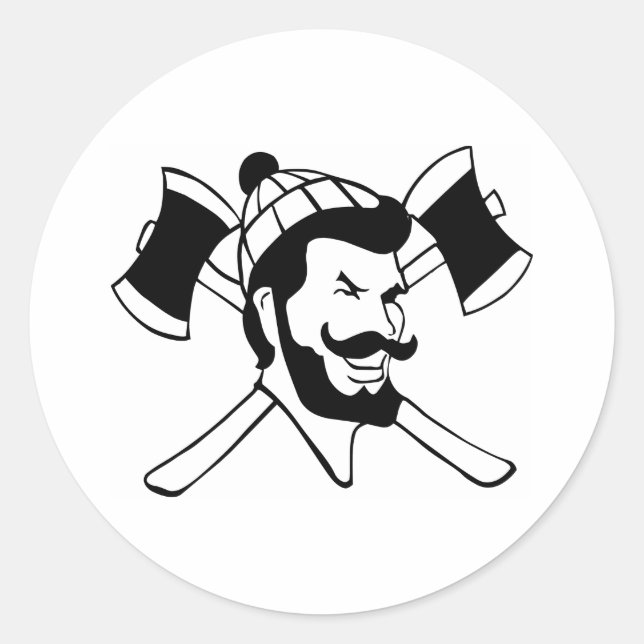 Adesivo Lumberjack Logger (Frente)