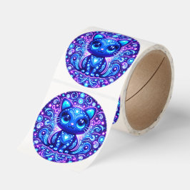 Adesivo Luminescent Kitty