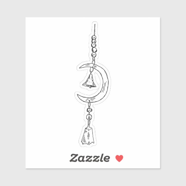 Adesivo Luna Chime Sticker (Folha)