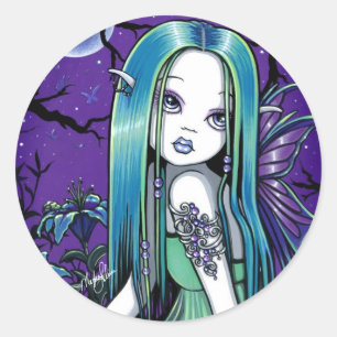 Adesivo "Luna" Gótica Lua Lilly Fairy Art Stickers