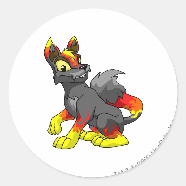 Adesivo Lupe Fire (Frente)