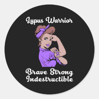 Adesivo Lupus Awarness Lupus Warrior For