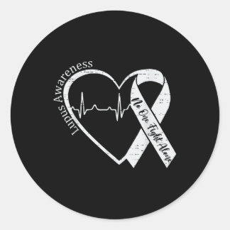 Adesivo Lupus Awarying Warrior Roxo Ribbon Autoimune D