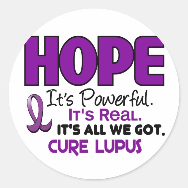 Adesivo Lupus HOPE 1 (Frente)