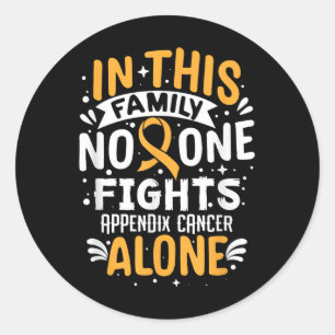 Adesivo Luta - Aptidão à Consciência do Cancer no Apêndice