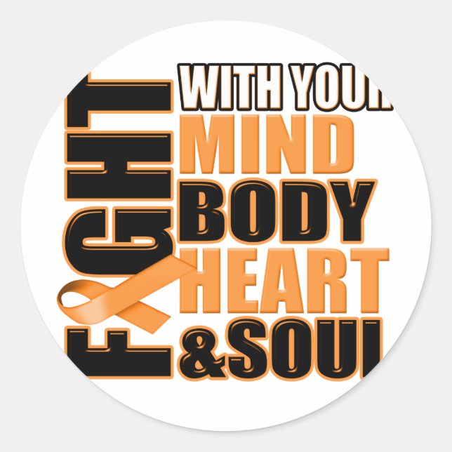 Adesivo Luta Contra A Leucemia (Frente)