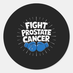 Adesivo Luta Contra A Próstata Cancer Azul Fita Em Boxão