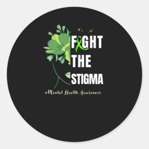 Adesivo Luta Contra O Estigma - Sensibilização Mundial Par