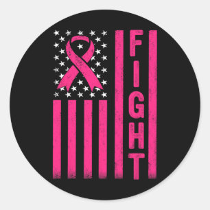 Adesivo Luta contra o guerreiro americano Cancer A