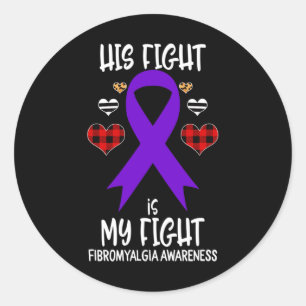 Adesivo Luta É Minha Luta Contra A Fibromialgia Sensibiliz