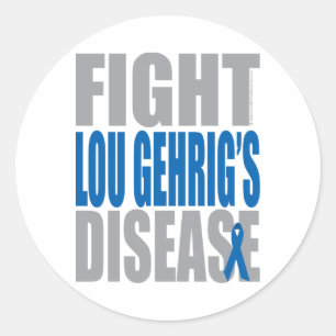 Adesivo Luta Lou Gehrig's Disease