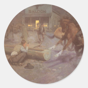 Adesivo Luta no Salão Roundup por Bill Gollings