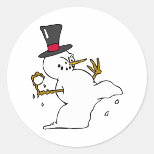 Adesivo Luta Snowman Snowball