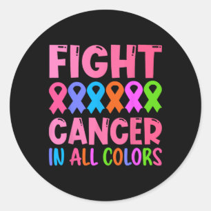 Adesivo Lutar Contra O Cancer Em Todos Os Canceres De Fita