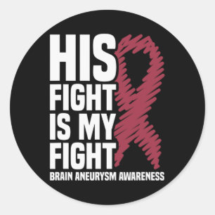 Adesivo Lutar É A Minha Luta Contra O Aneurismo Cerebral S