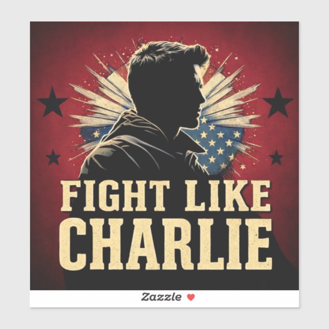 Adesivo Lute Como Charlie (Folha)