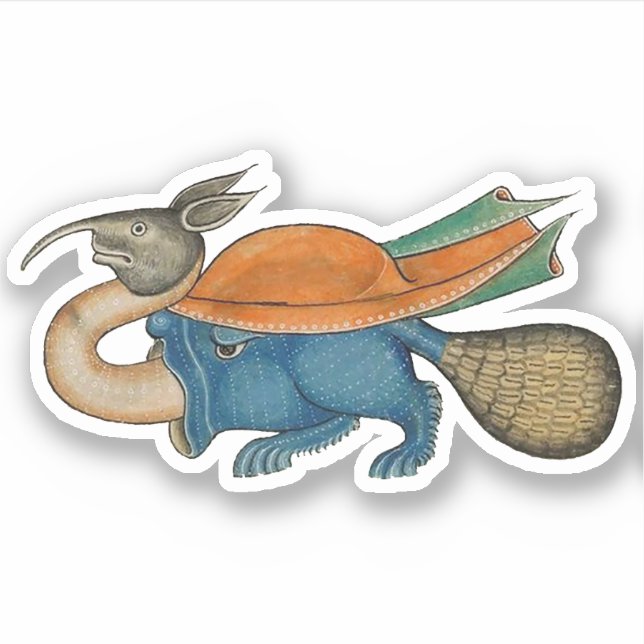 Adesivo Luttrell Psalter Vinyl Sticker (Frente)