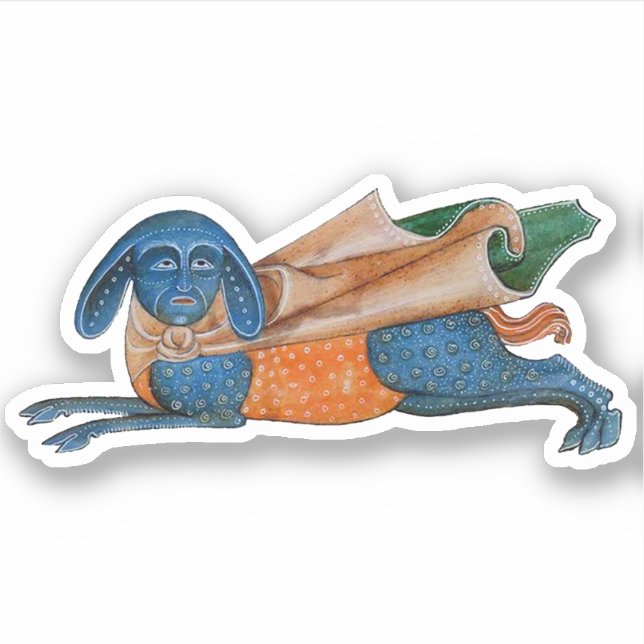Adesivo Luttrell Psalter Vinyl Sticker (Frente)