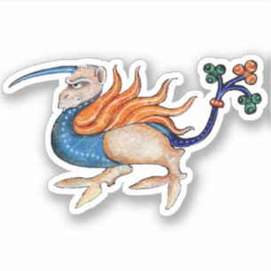 Adesivo Luttrell Psalter Vinyl Sticker