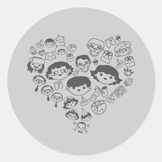 Adesivo Luv (Frente)