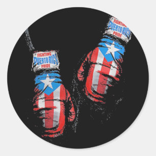 Adesivo Luvas de Boxe Bandeira Americana Usa Ginásio Boxer
