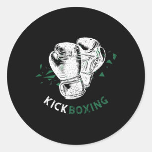 Adesivo Luvas de Boxe Kickboxing