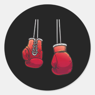 Adesivo Luvas de boxe legais para homens amantes da luta