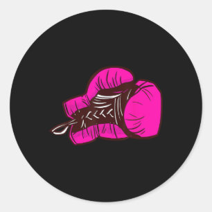 Adesivo Luvas de Boxing Rosa I Boxing Girl