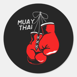 Adesivo Luvas de Kickboxing Thai Boxing Muay Thai 