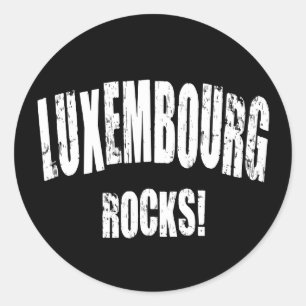 Adesivo Luxembourg Rocks!
