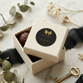 Adesivo Luxo Preto e Dourado  Arco Dourado Casamento