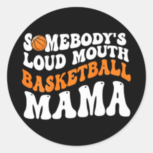 Adesivo Luz Boca de Basquete Mama Retro Wavy Groovy