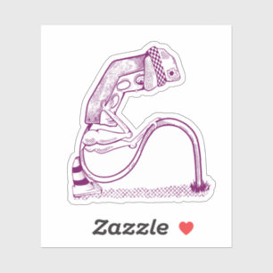 Adesivo Luz de trânsito triste