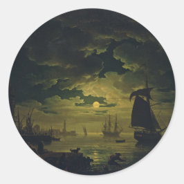 Adesivo Luz do Luar Sobre Palermo Arte de Alta Fidelidade 