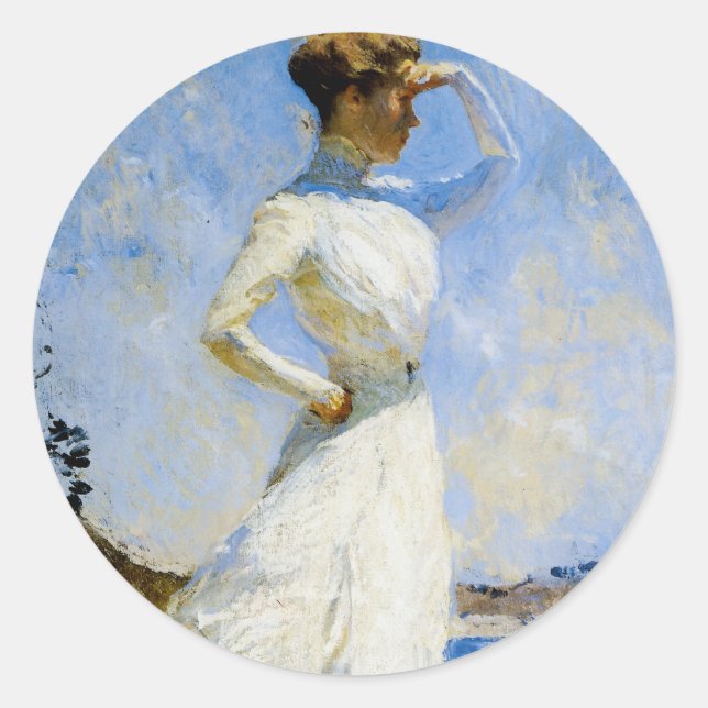 Adesivo Luz do sol por Frank Benson (Frente)